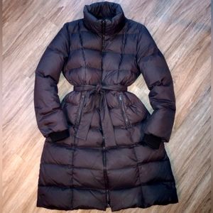 BCBG MAXAZRIA 90% Duck Down puffer coat black, 90% Duck down